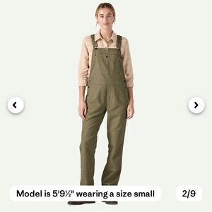 Patagonia All Seasons Bib Work Overalls Khaki